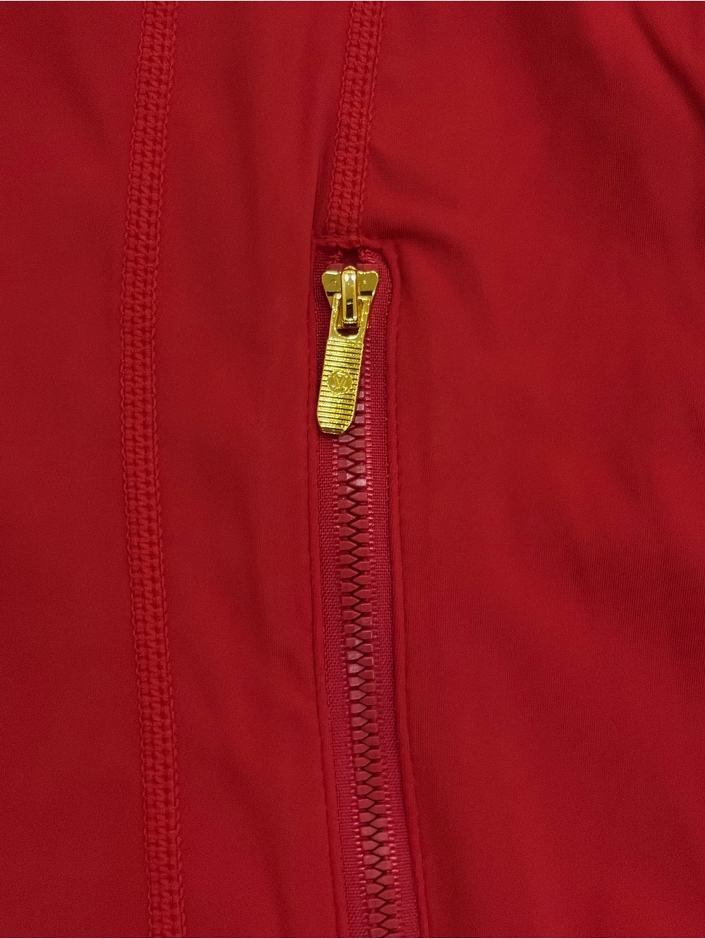 ❤️Red Lululemon Define Jacket Nulu Gold Zipper & Align Pant 25 setMULTIPLE SIZE - Picture 3 of 10